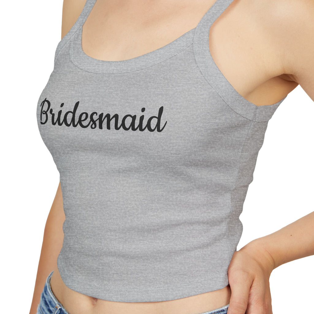 Bride Script Tank Top — Bridal Bachelorette Wedding Tank