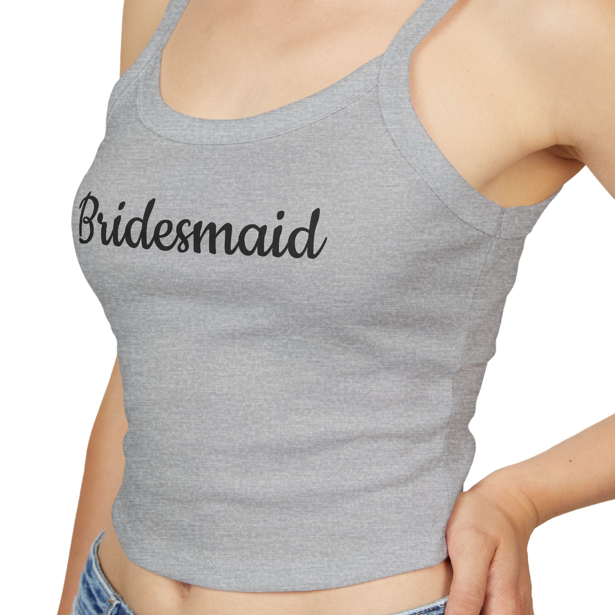Bride Script Tank Top — Bridal Bachelorette Wedding Tank