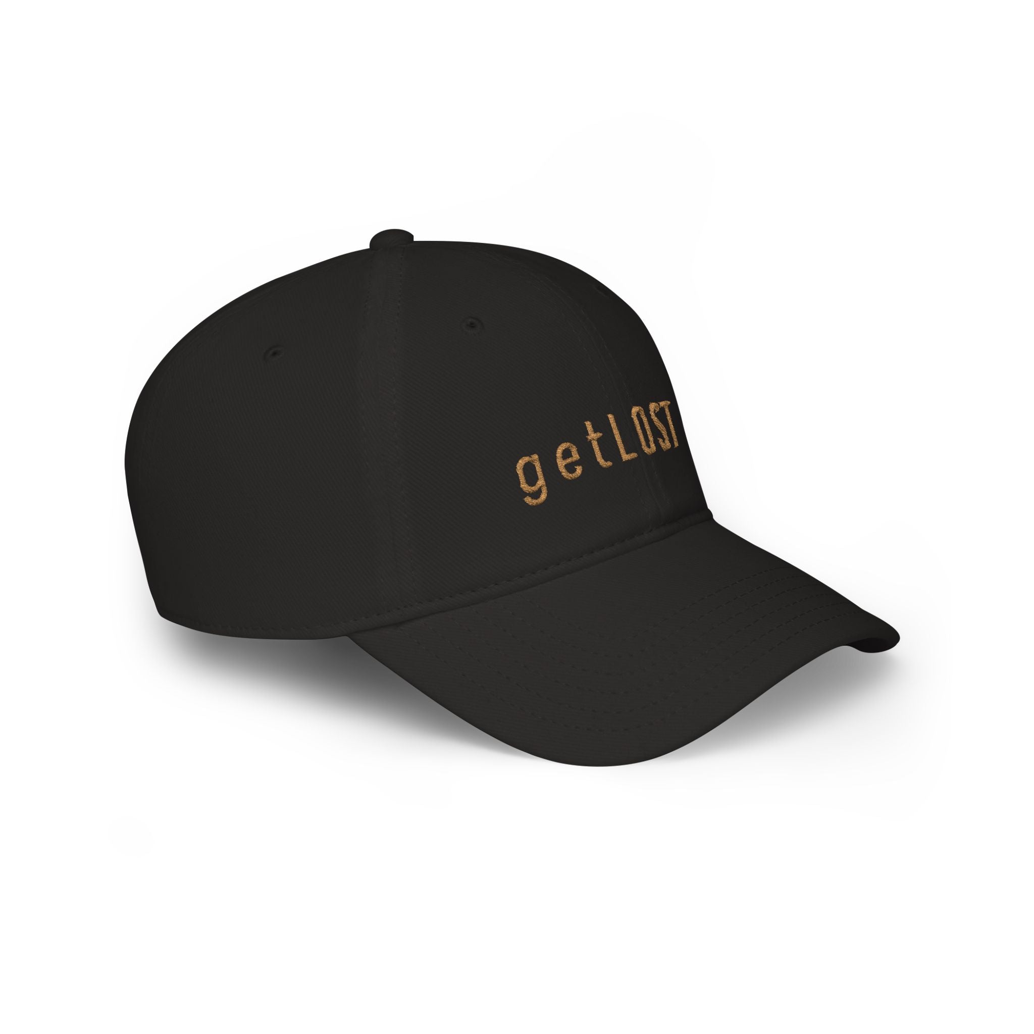 getLOST Embroidered Baseball Cap — Minimal Adventure Hat