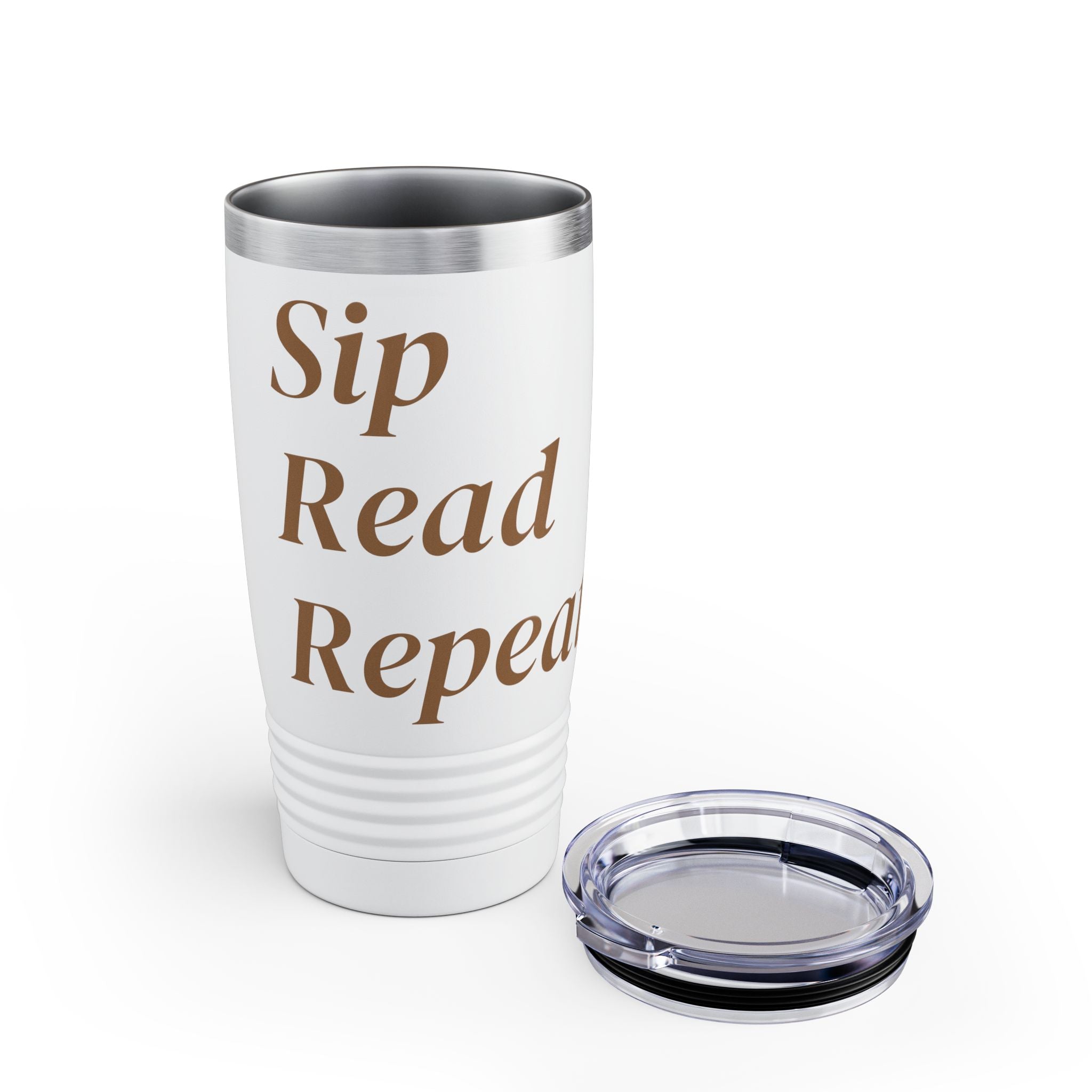 Sip. Read. Repeat. — 20oz Insulated Tumbler