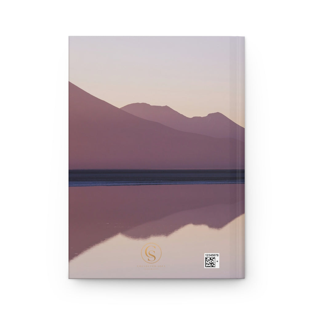 Serene Mountain Reflection Hardcover Journal | 'in my own words'