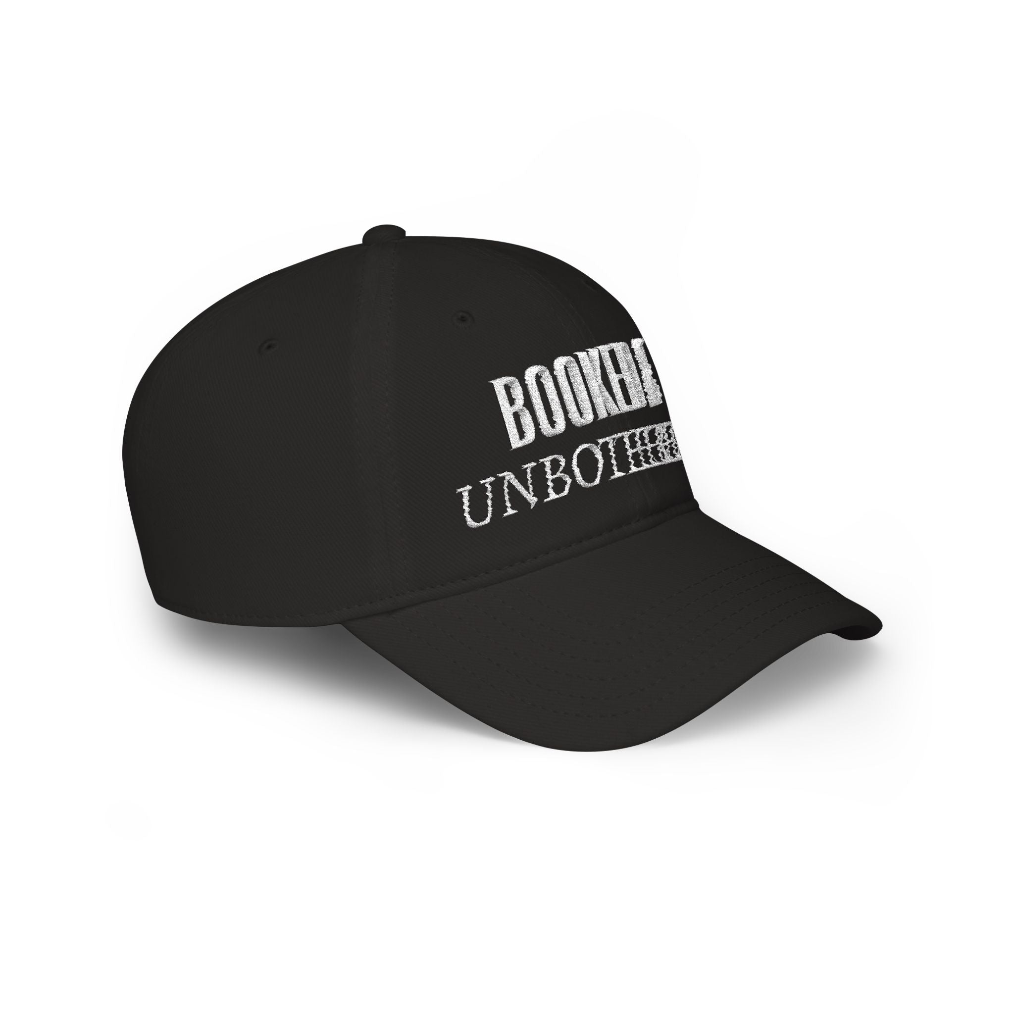 Booked & Unbothered Baseball Cap — Relaxed Reader Hat for Book Lovers
