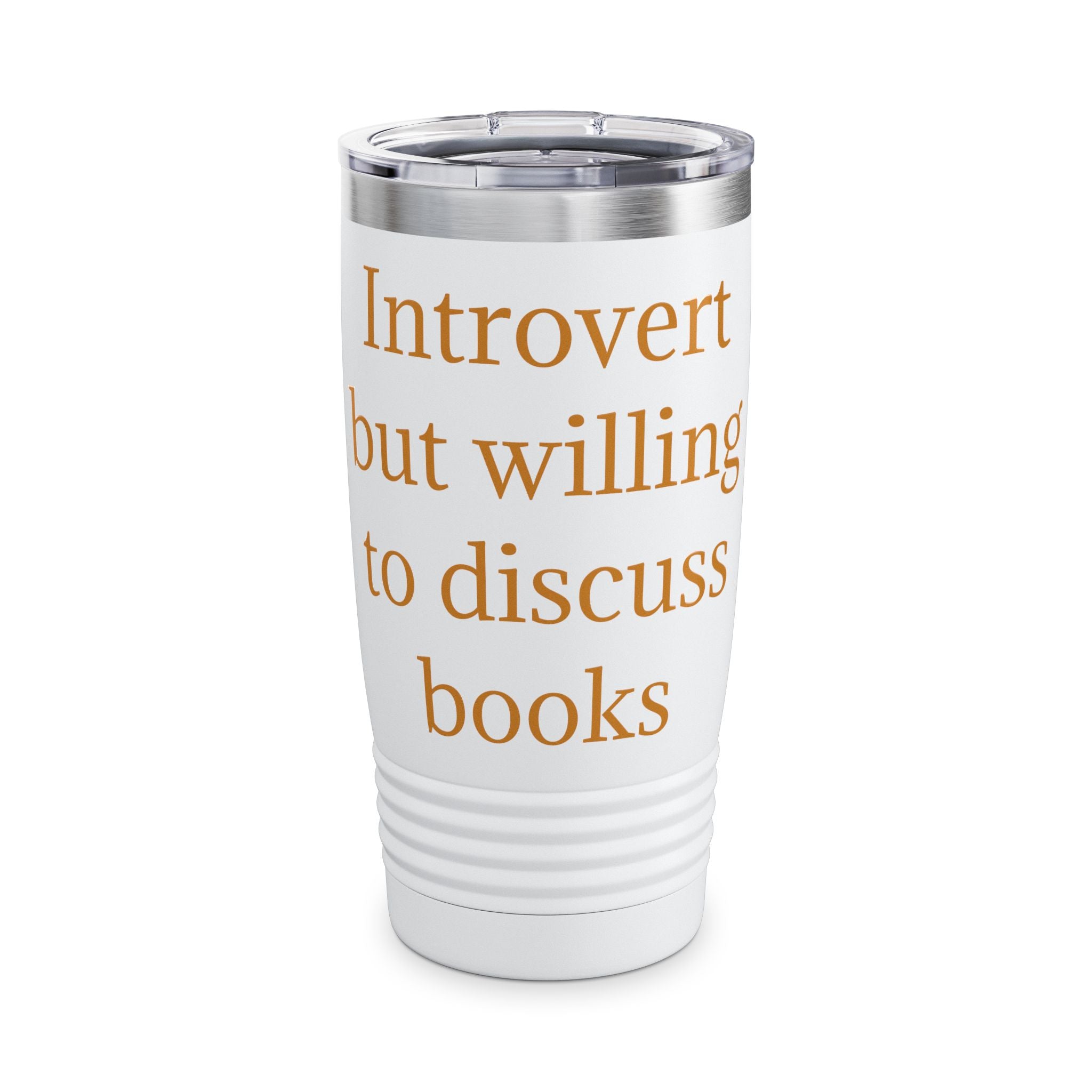 Introvert But Willing To Discuss Books 20oz Tumbler