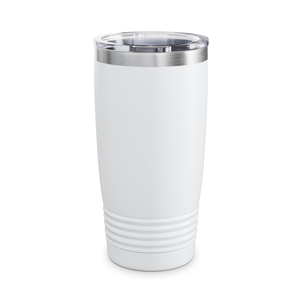 20oz Problem Solved Tumbler – Funny Couple & Book Icon Travel Mug