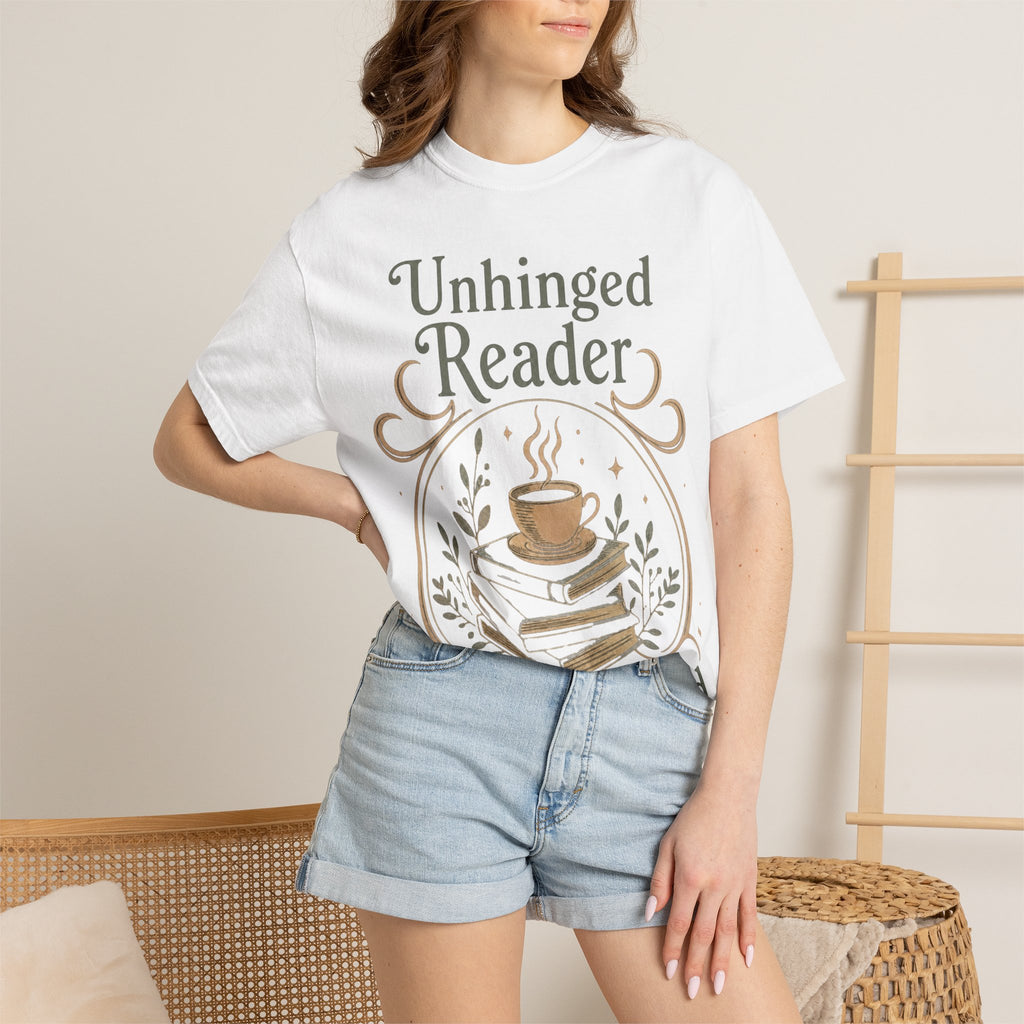 Unhinged Reader T-Shirt — Fully Booked Literary Tee