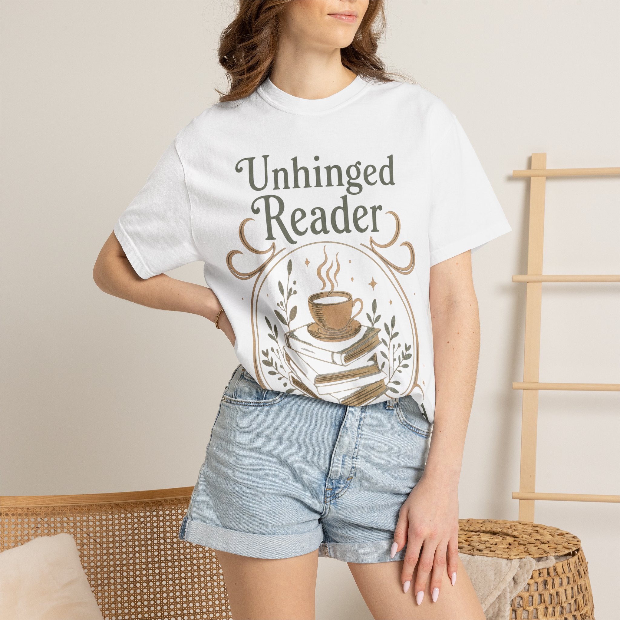 Unhinged Reader T-Shirt — Fully Booked Literary Tee