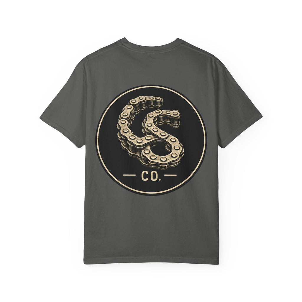 Collected Soul Chain Link Co. Vintage Bike Chain Logo T‑Shirt