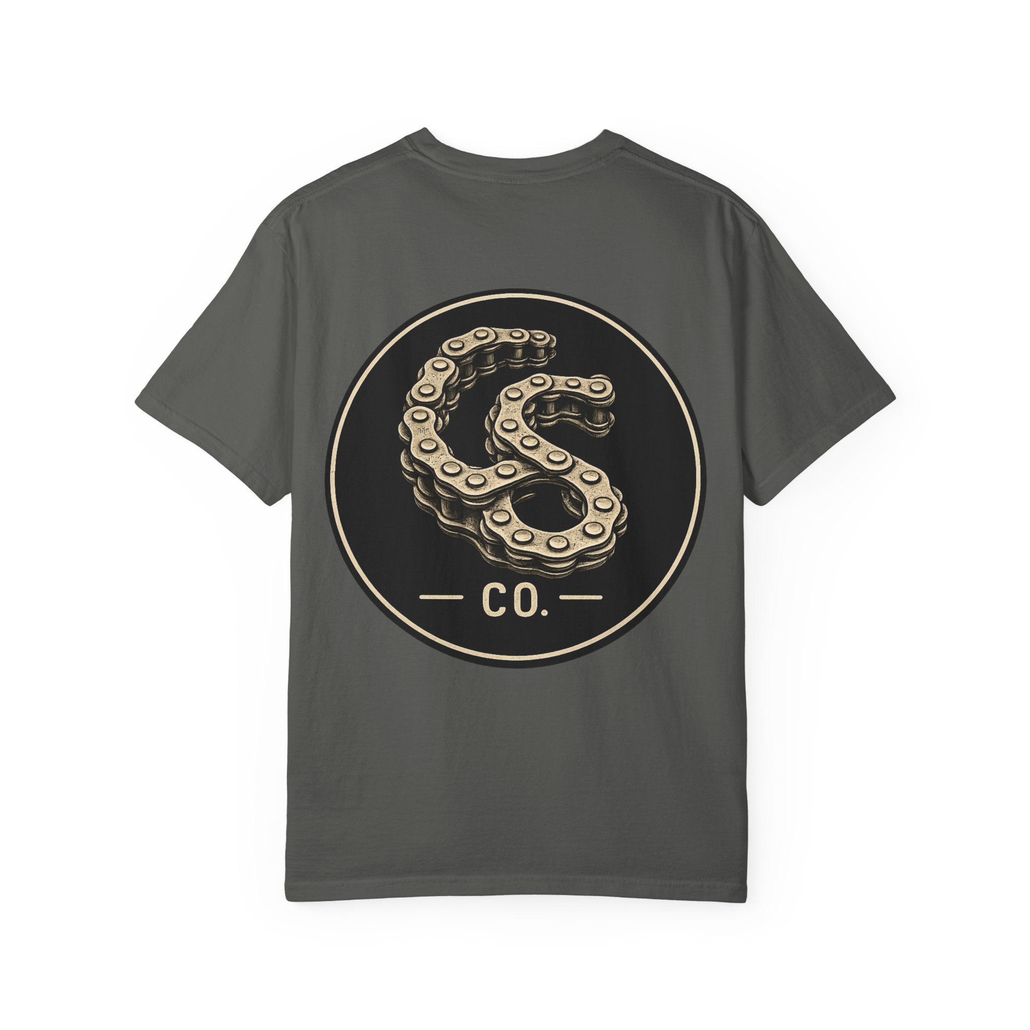 Collected Soul Chain Link Co. Vintage Bike Chain Logo T‑Shirt
