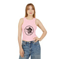 Find Me Where the Crowd is Less Racer Tank Top
