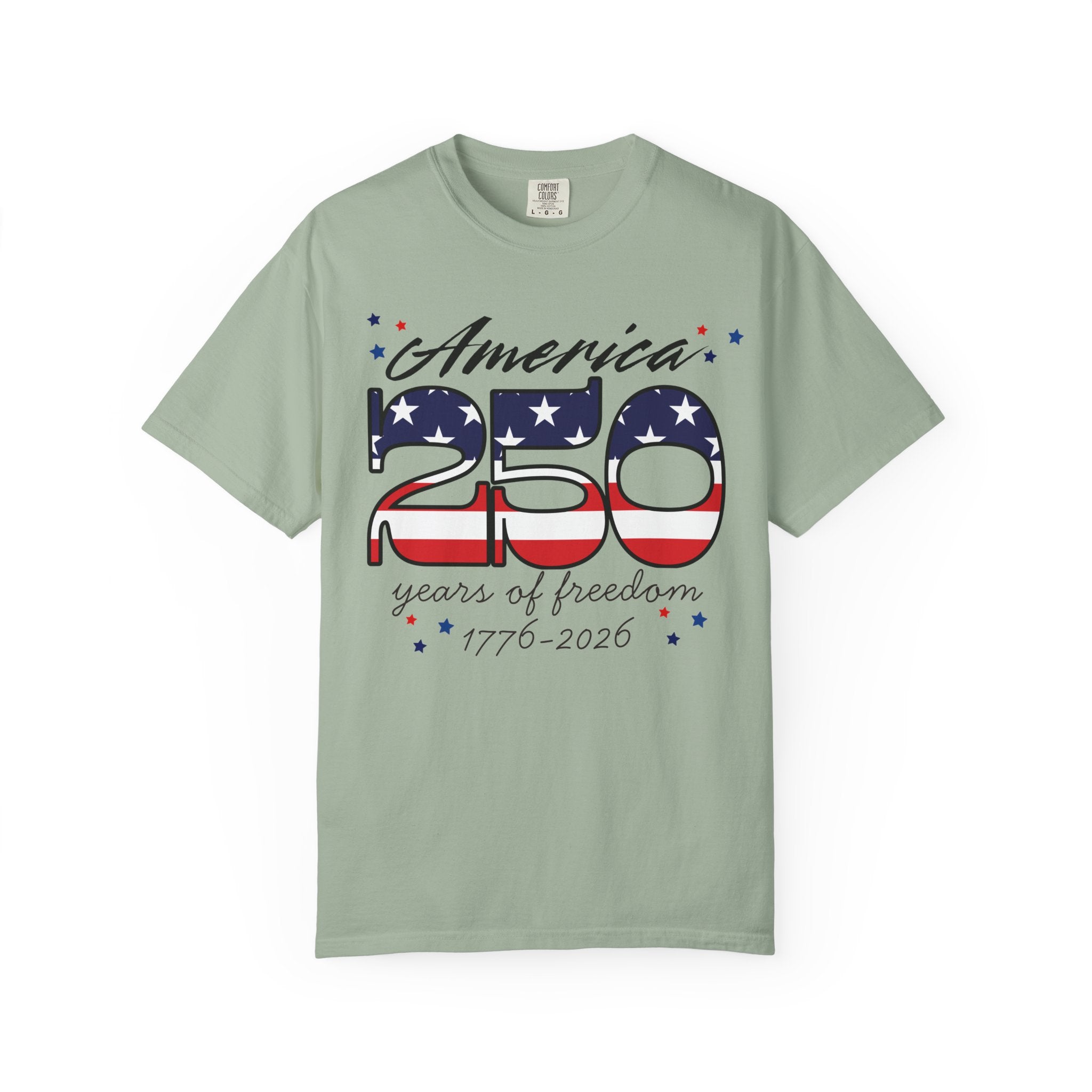 America 250 years of freedom T-Shirt | 1776-2026 American Flag Patriotic