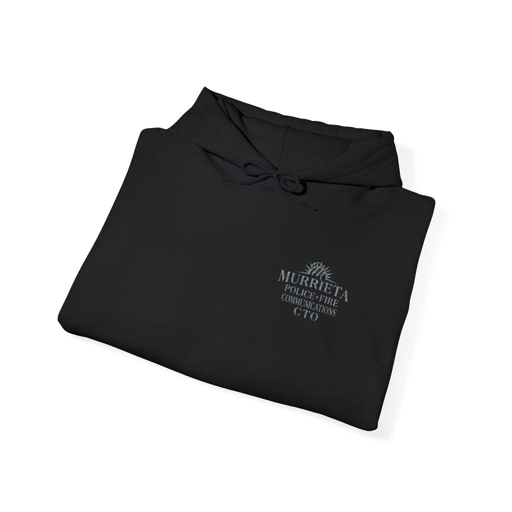 MPD CTO Embroirdered Unisex Pullover Hoodie with Front Pocket