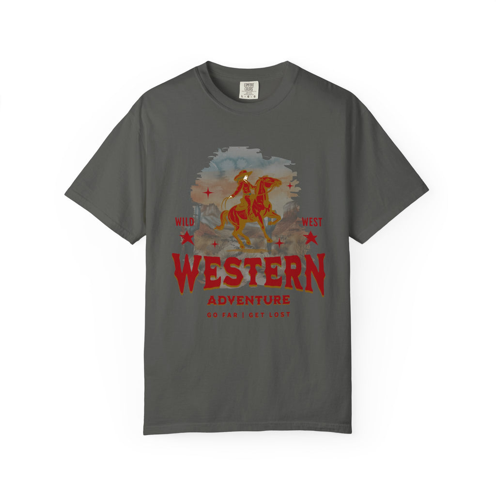 Retro Western Adventure T-shirt — Adventure Graphic Tee