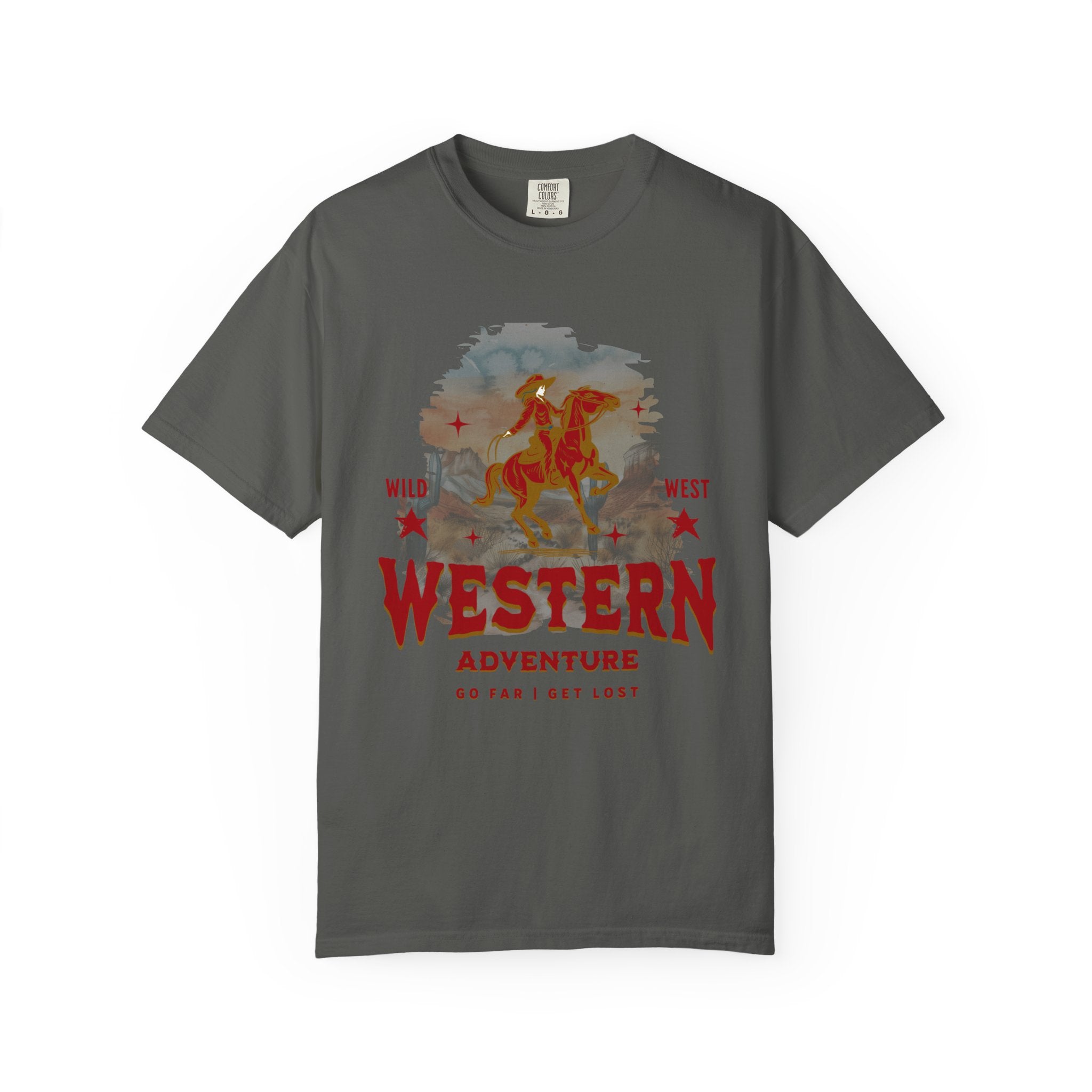 Retro Western Adventure T-shirt — Adventure Graphic Tee