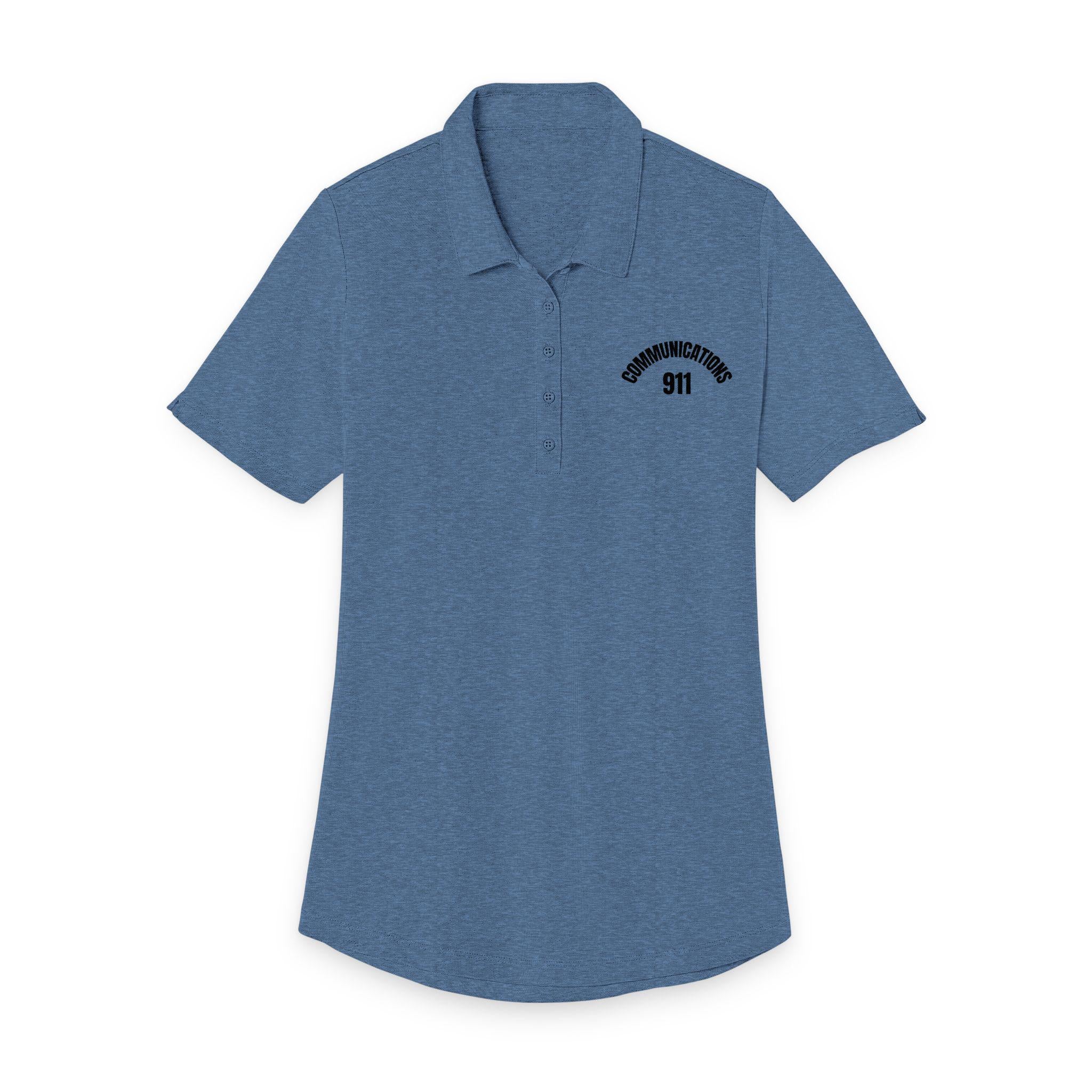 911 Badge Polo | Ladies Short Sleeve Polo Shirt