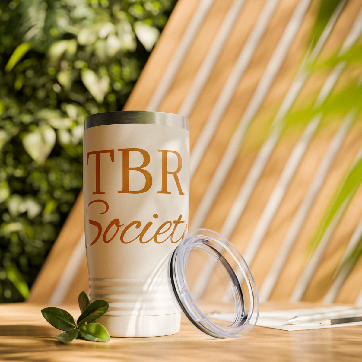 TBR Society 20oz Insulated Tumbler | Book Lover Travel Cup