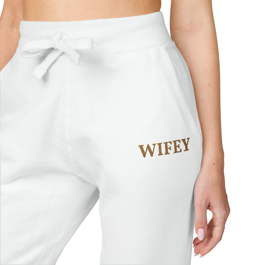 Unisex Fleece Sweatpants (Embroidery)