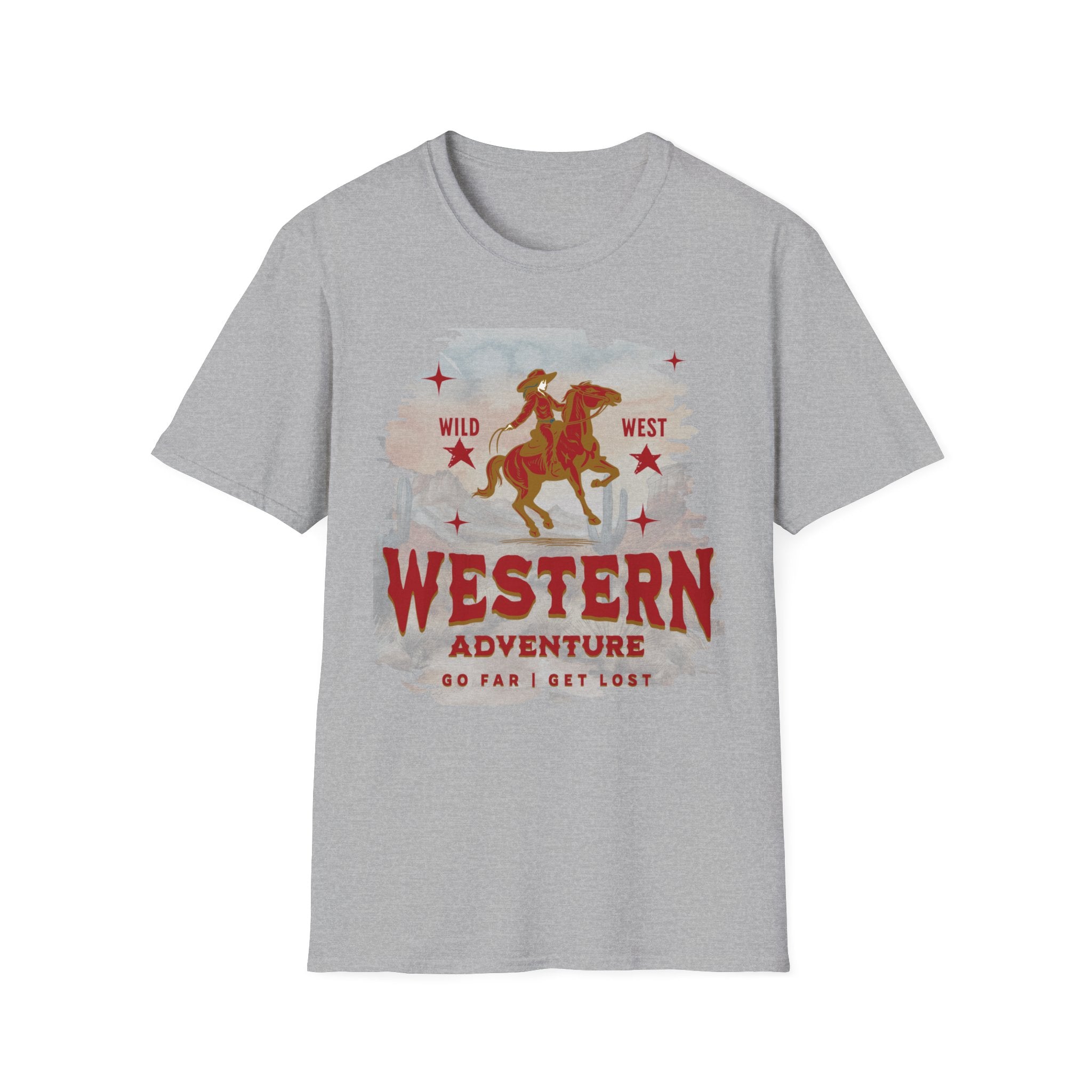 Western Cowgirl T-Shirt — Adventurous Cowgirl Graphic Tee