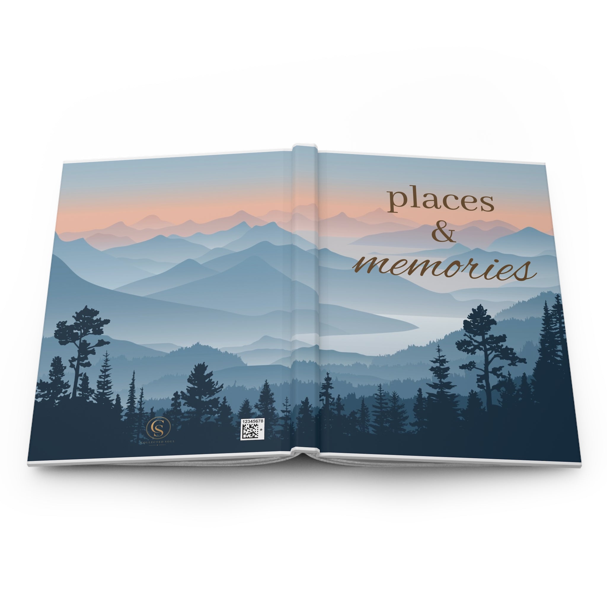 Journal — Places & Memories  Notebook (Hardcover Matte)
