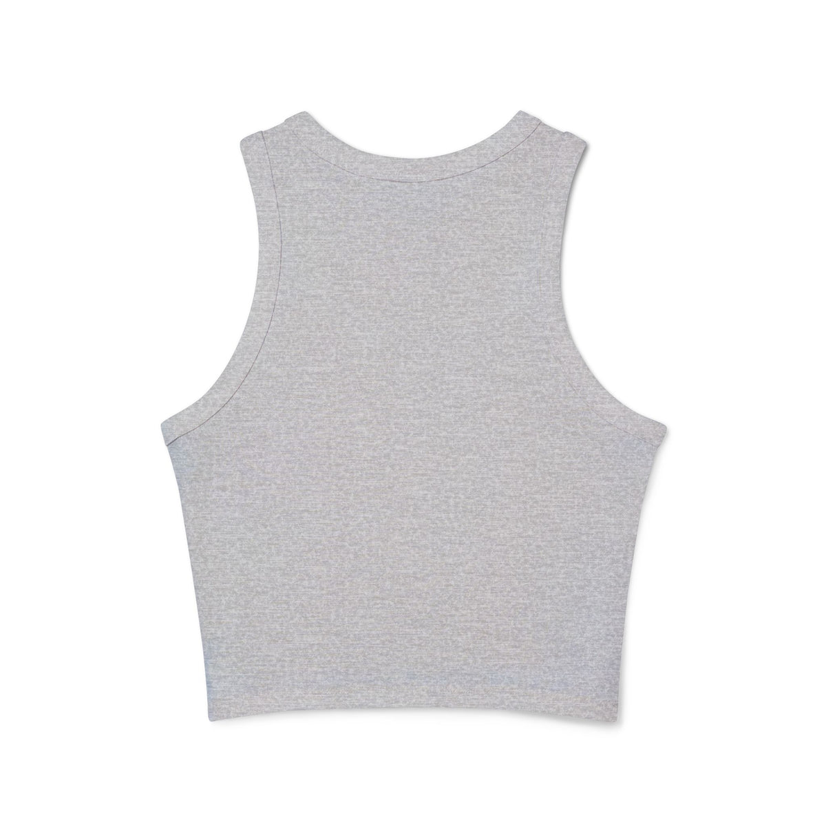 Overthinker Racer Tank Top — Women's Micro Rib Cropped Tank