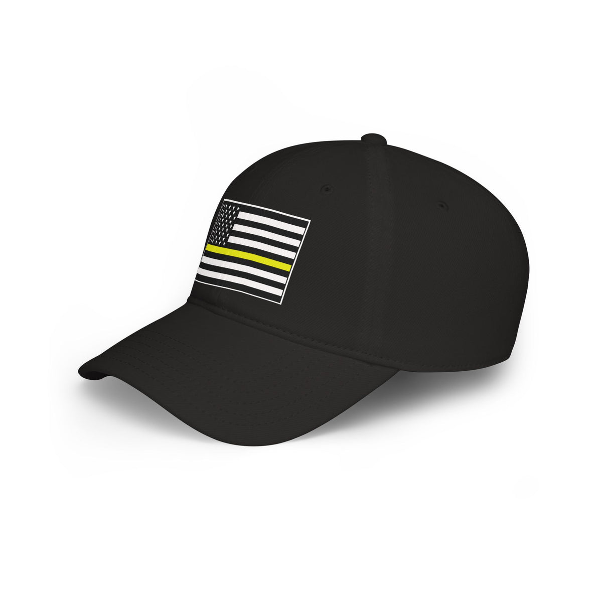 Thin Yellow Line Flag Cap – Low Profile Baseball Hat for First Responders & Supporters