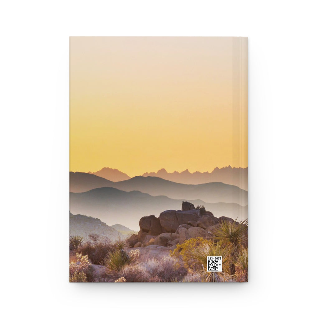Inspirational Sunrise Hardcover Journal — “the seed didn’t give up because it got difficult. the seed found a way.”