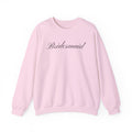 Bridesmaid Crewneck Sweatshirt - Elegant Script Bridal Party Pullover