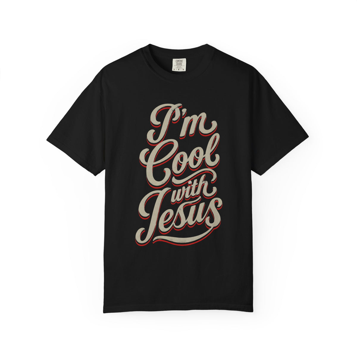I'm Cool with Jesus T-Shirt — Retro Christian Tee
