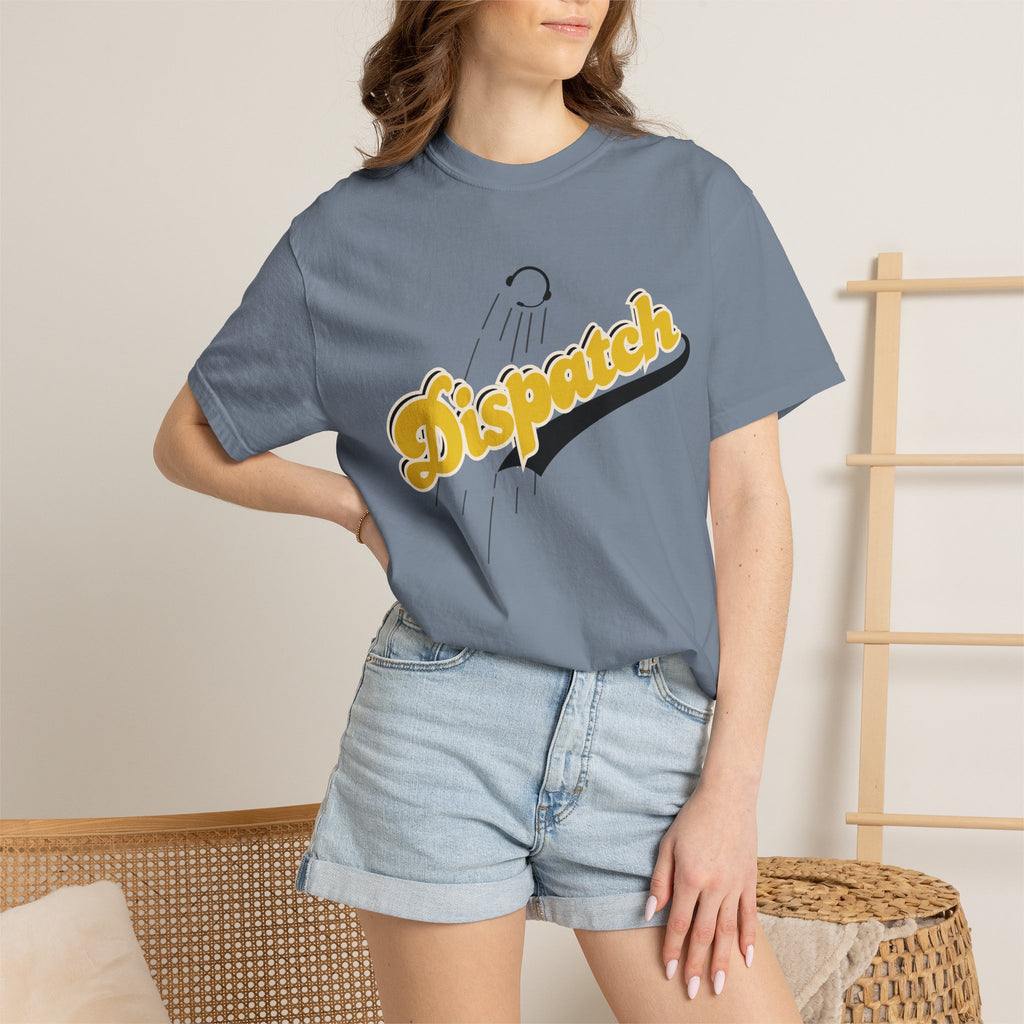 911 Dispatcher Baseball Tee — Nostalgic Team Spirit T-Shirt