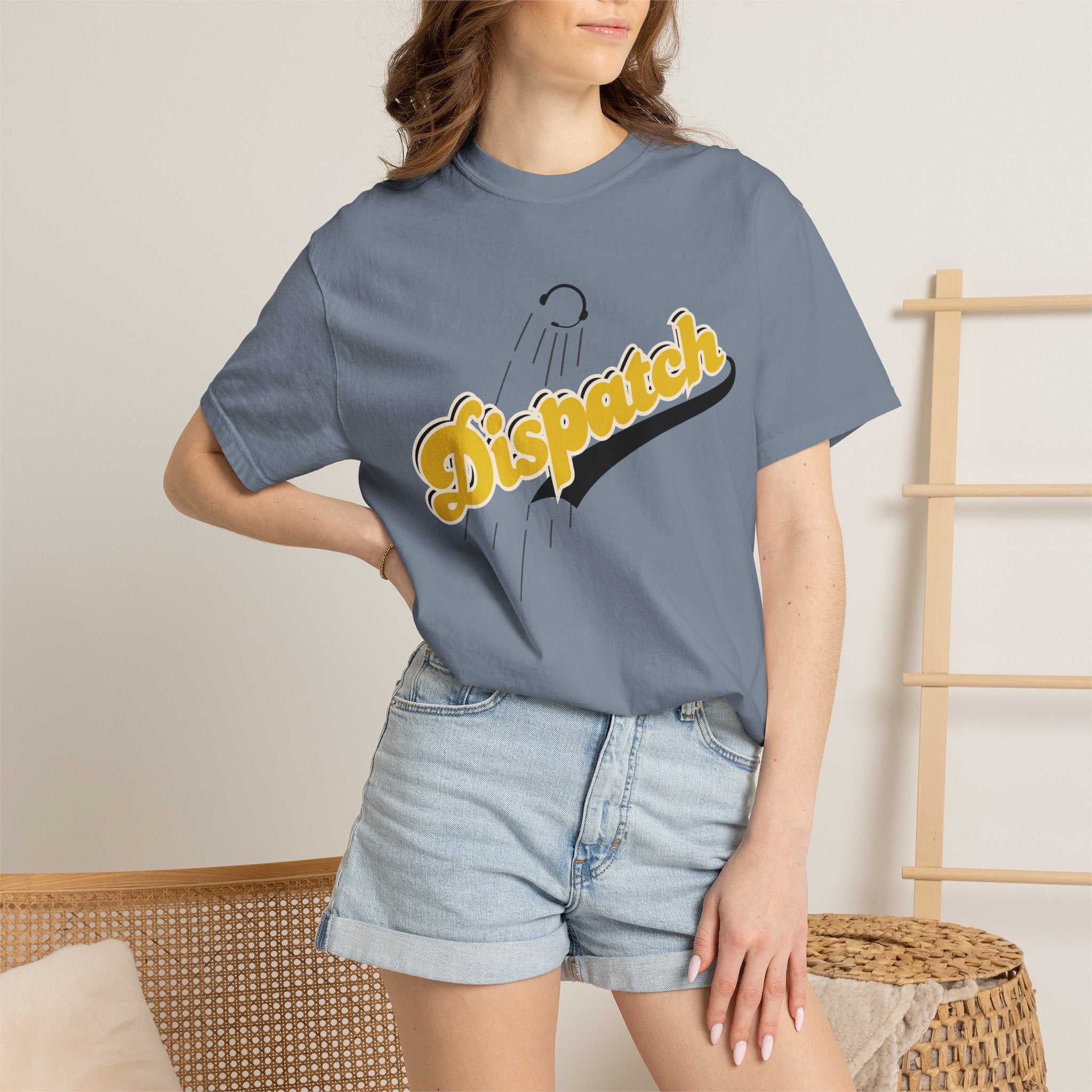 911 Dispatcher Baseball Tee — Nostalgic Team Spirit T-Shirt