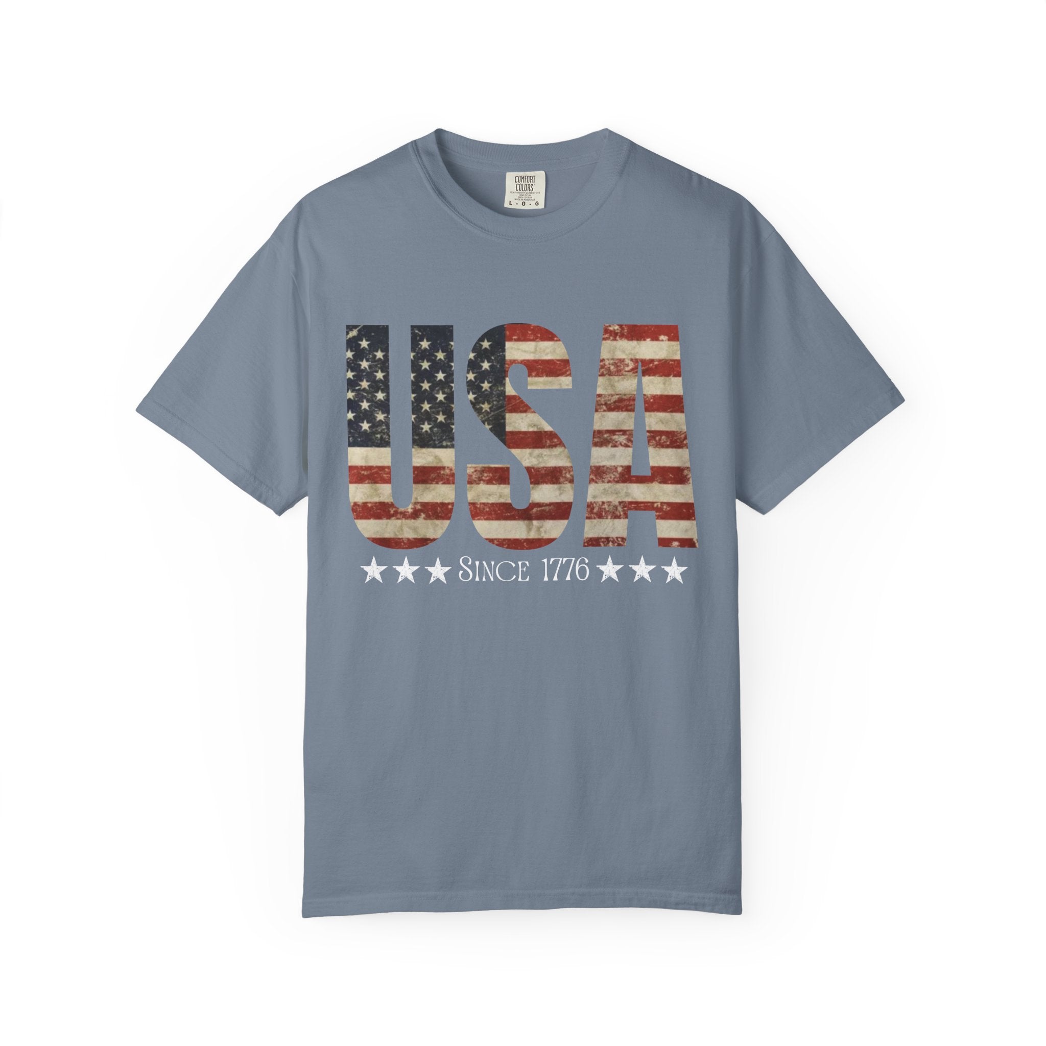 USA Since 1776 Vintage Flag T-Shirt