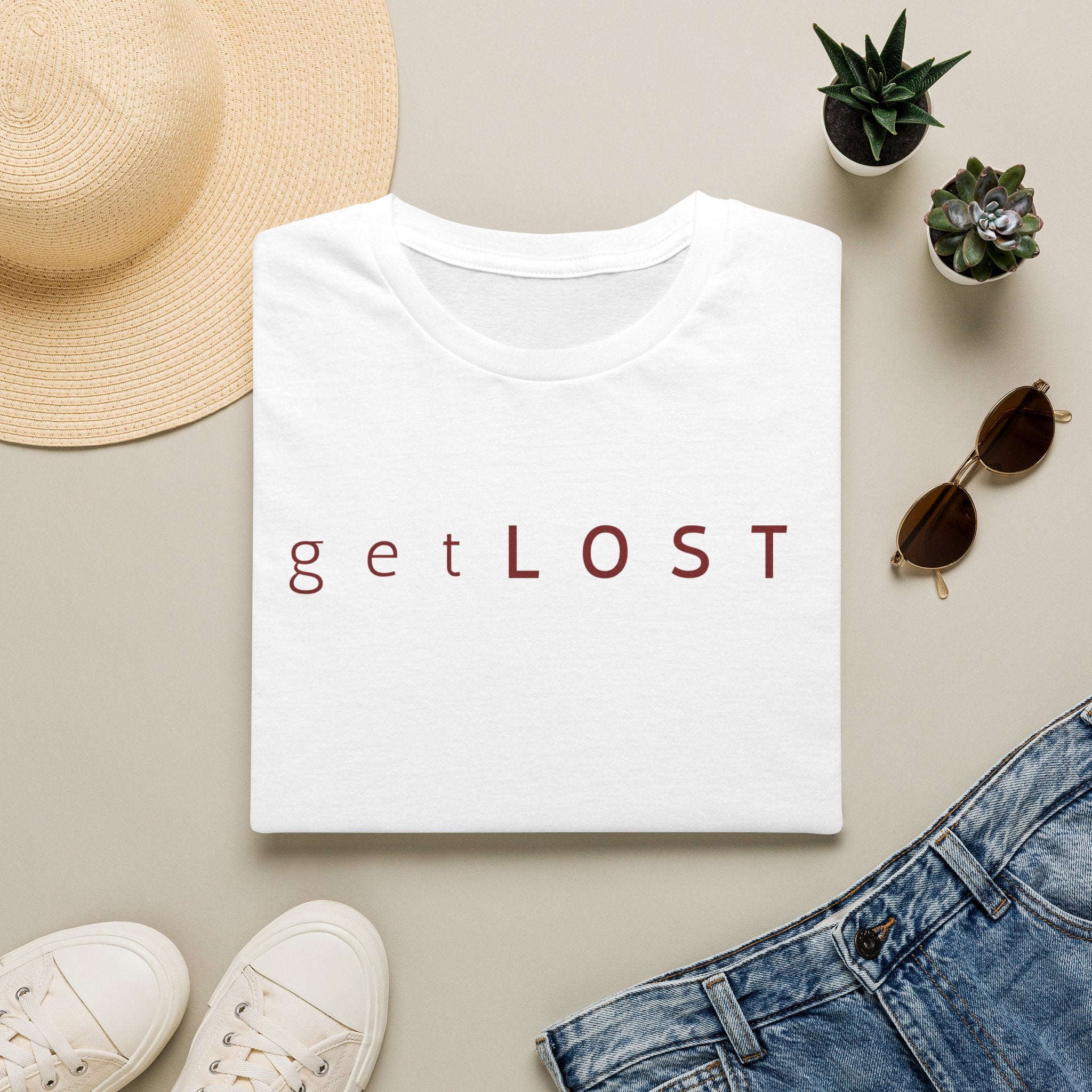 get LOST T-Shirt — Minimal Adventure Travel Tee