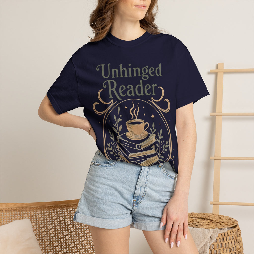Unhinged Reader T-Shirt — Fully Booked Literary Tee