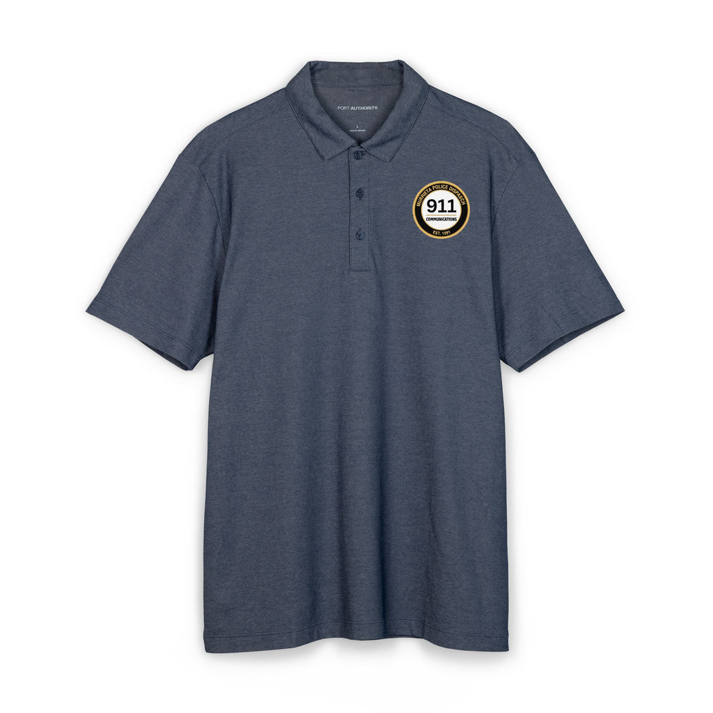 911 Dispatcher Badge Polo Shirt - Commemorative Emergency Services Shirt