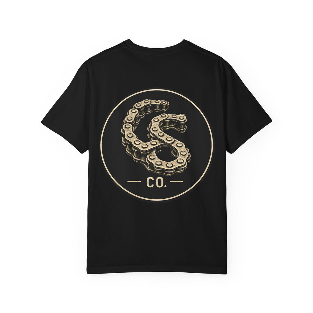 Collected Soul Chain Link Co. Vintage Bike Chain Logo T‑Shirt