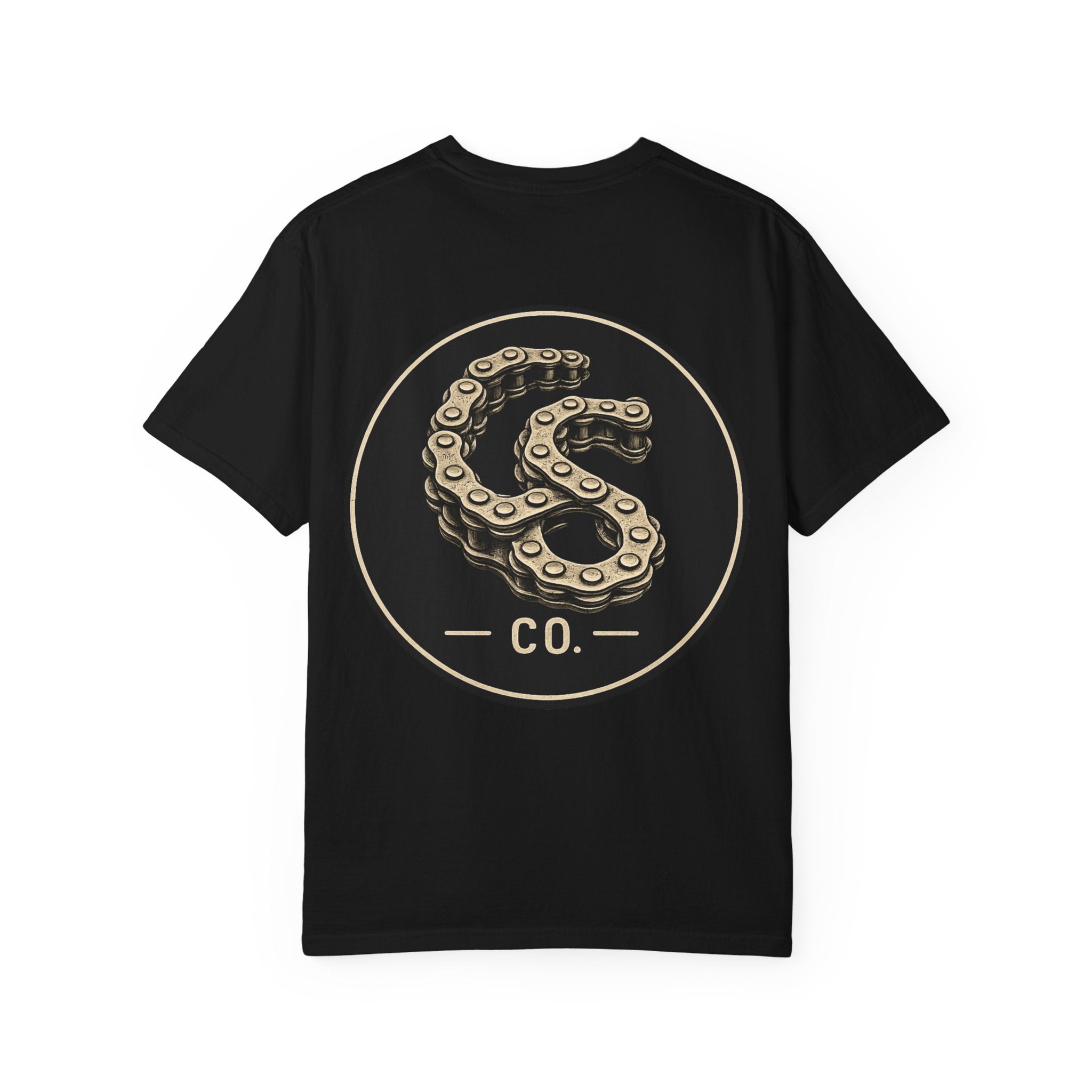 Collected Soul Chain Link Co. Vintage Bike Chain Logo T‑Shirt