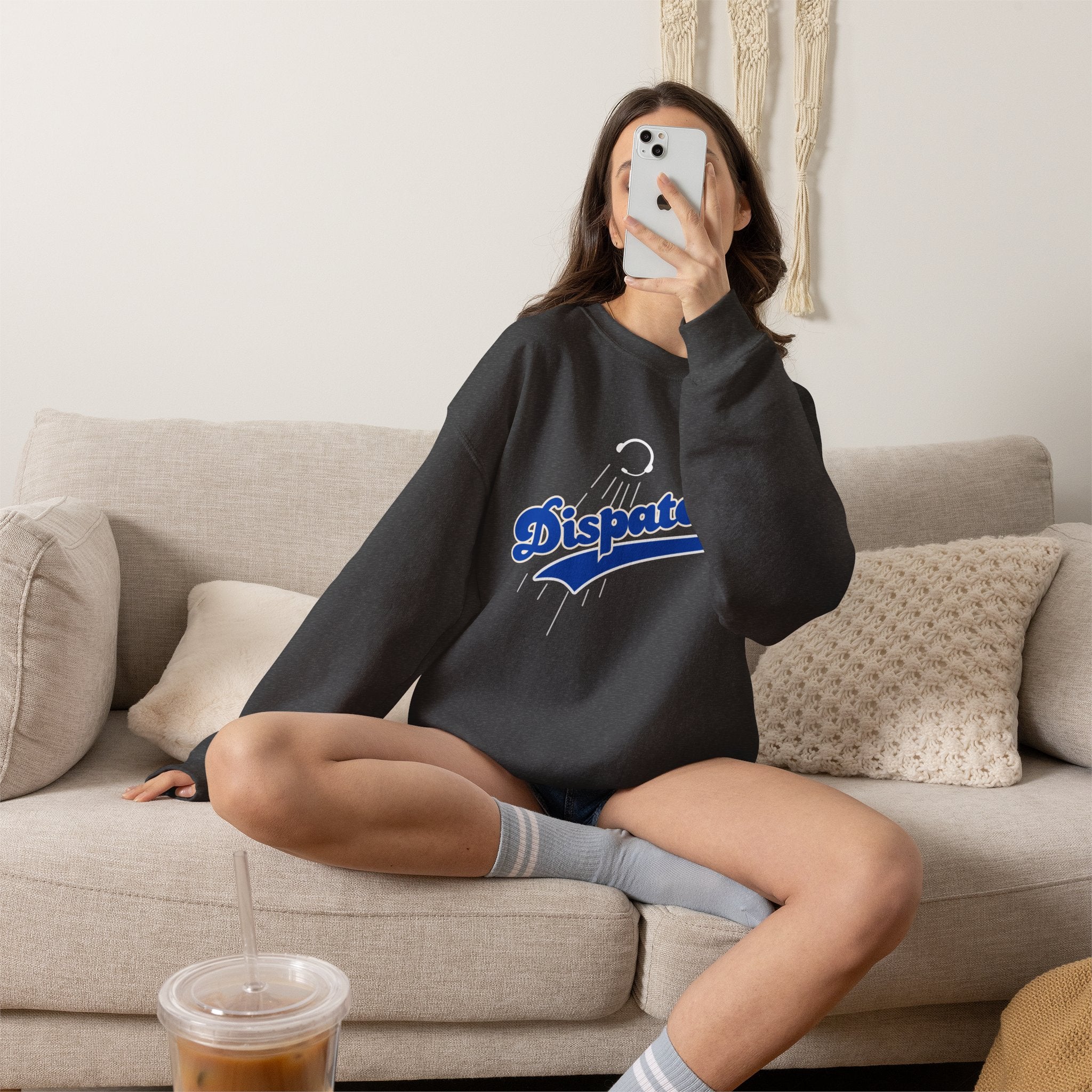 Dispatch Script Crewneck Sweatshirt