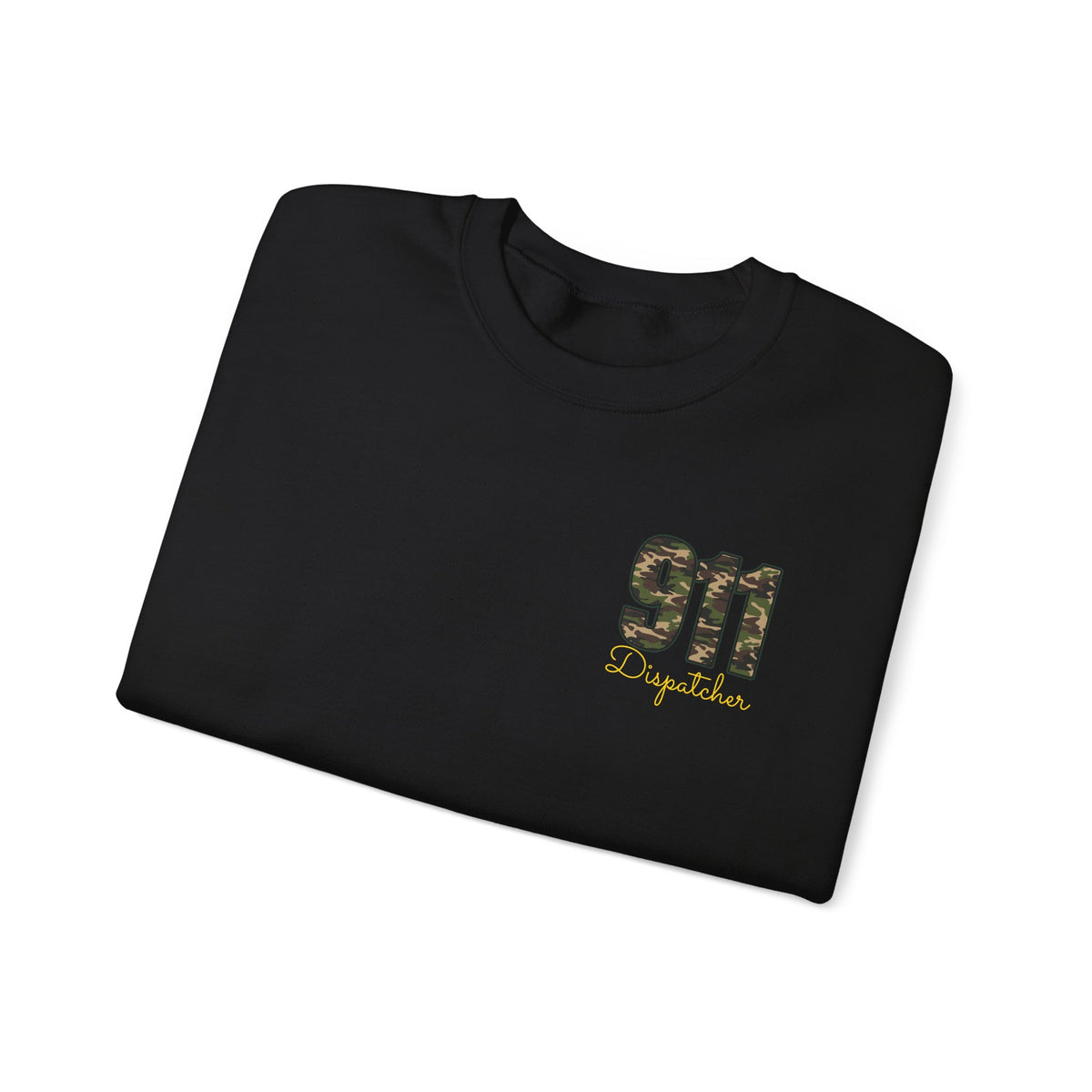 911 Camo Dispatcher Crewneck Sweatshirt