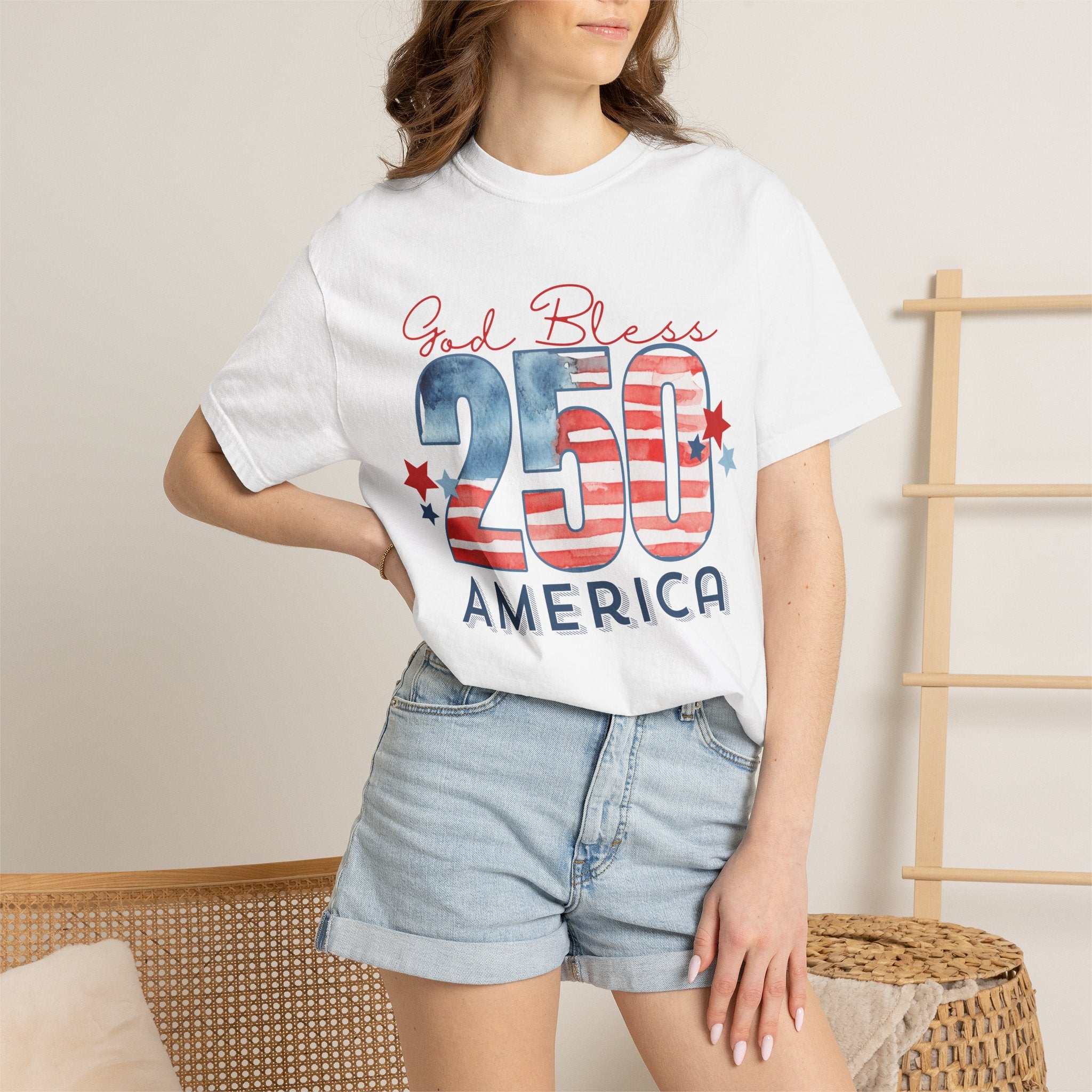 God Bless 250 America T-Shirt