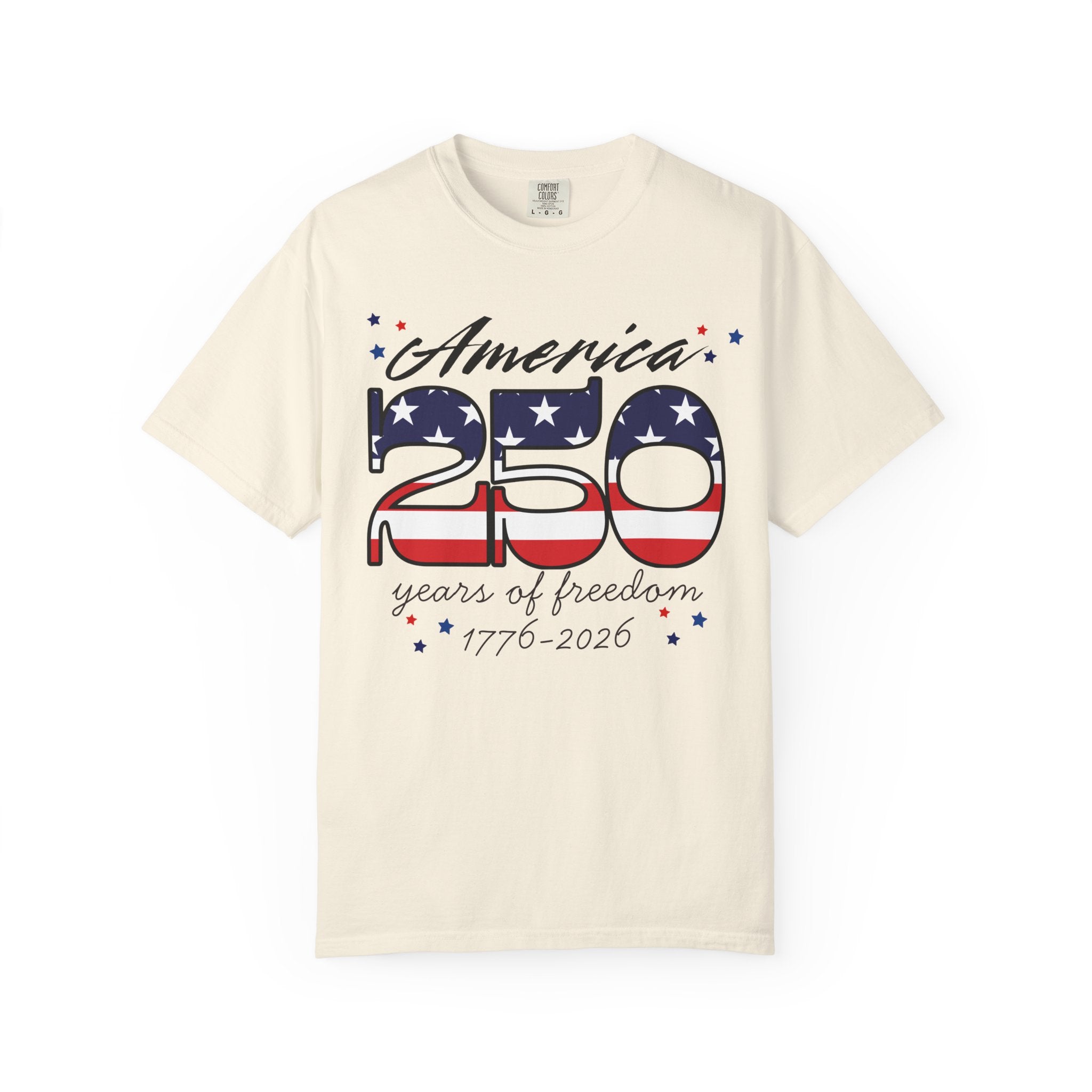 America 250 years of freedom T-Shirt | 1776-2026 American Flag Patriotic