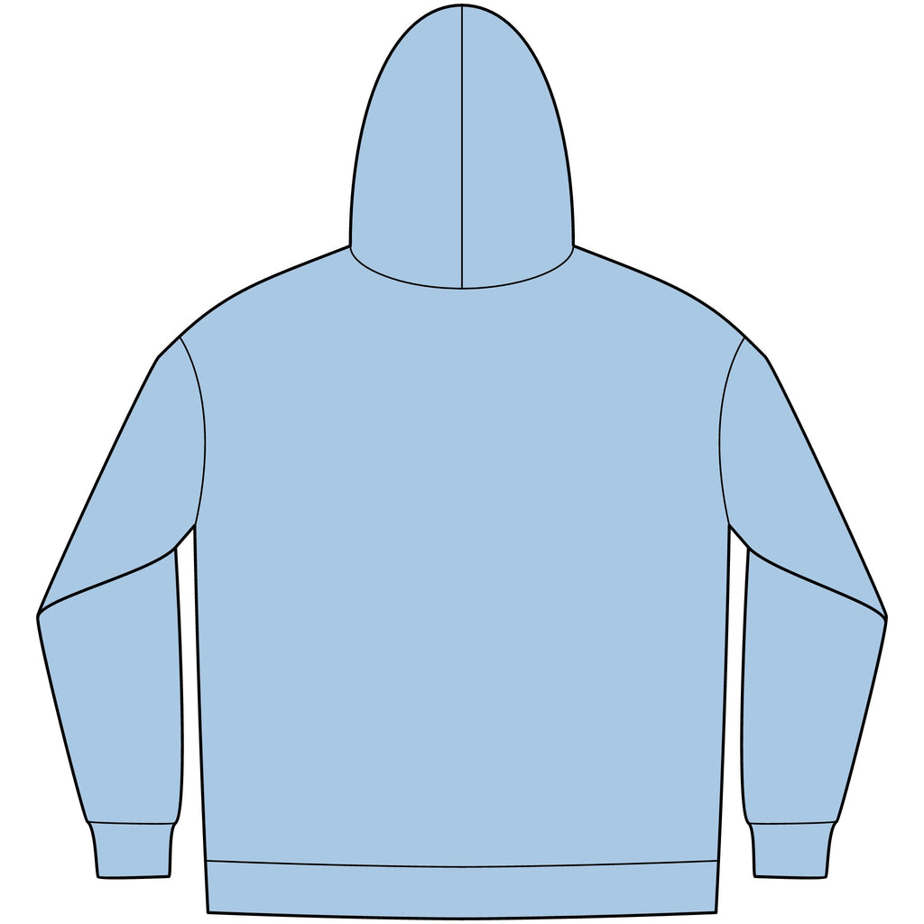 Embroidered Initials Hoodie — Personalized 'TJ' Men's Fleece Hoodie