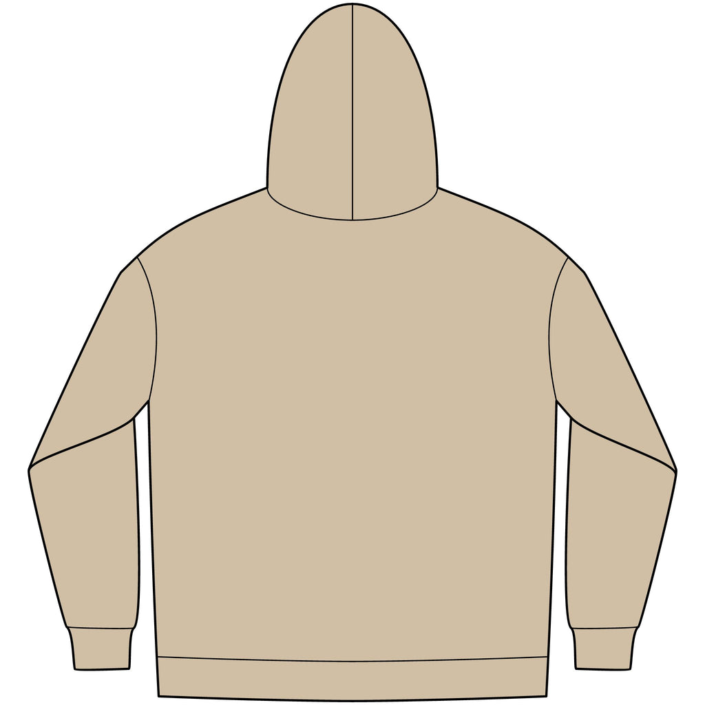 Embroidered Initials Hoodie — Personalized 'TJ' Men's Fleece Hoodie