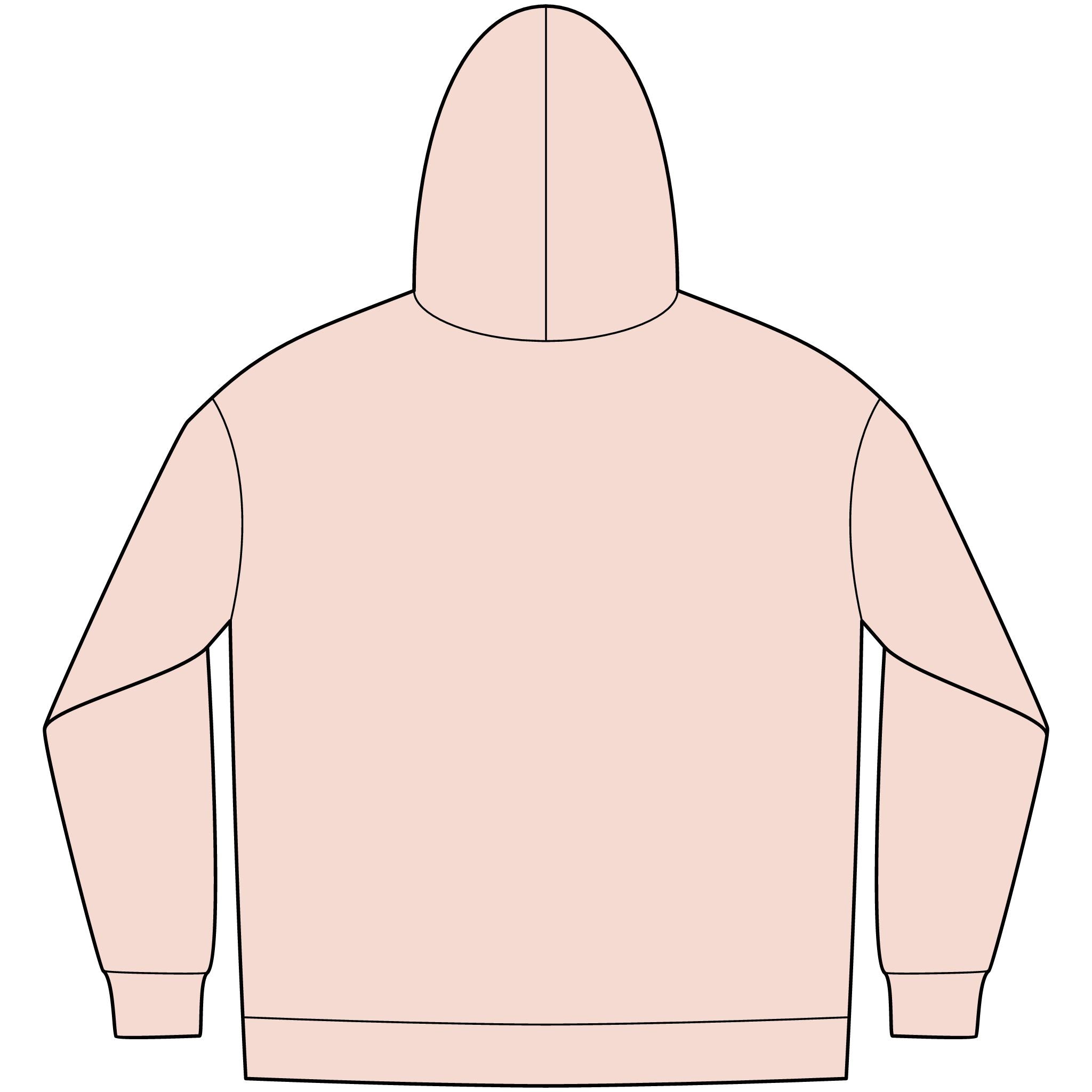 Embroidered Initials Hoodie — Personalized 'TJ' Men's Fleece Hoodie