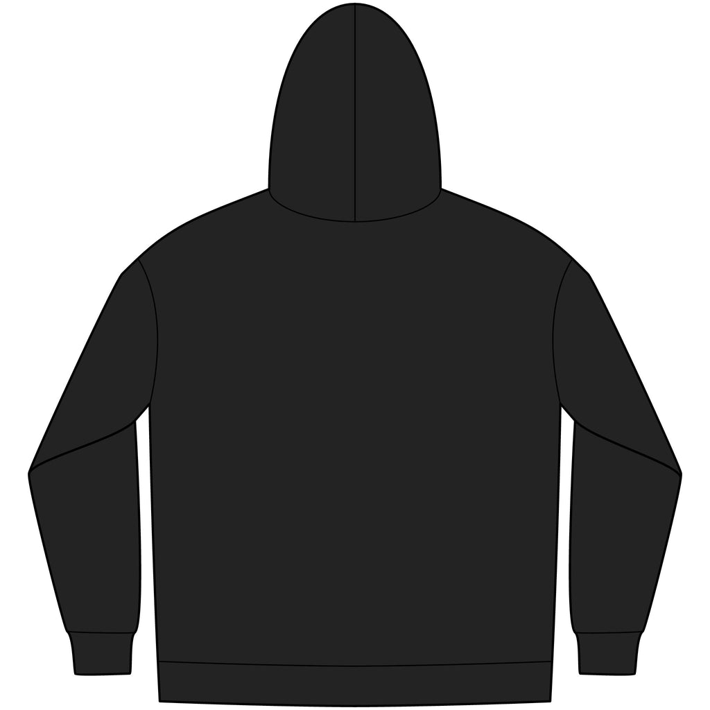 Embroidered Initials Hoodie — Personalized 'TJ' Men's Fleece Hoodie