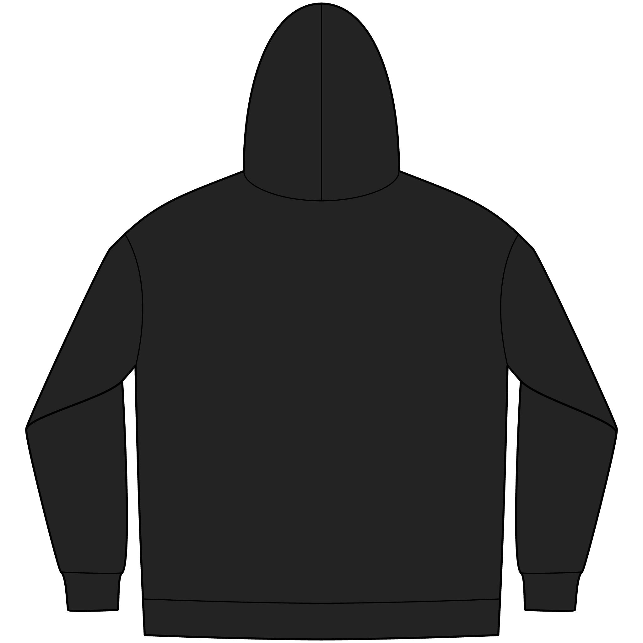 Embroidered Initials Hoodie — Personalized 'TJ' Men's Fleece Hoodie