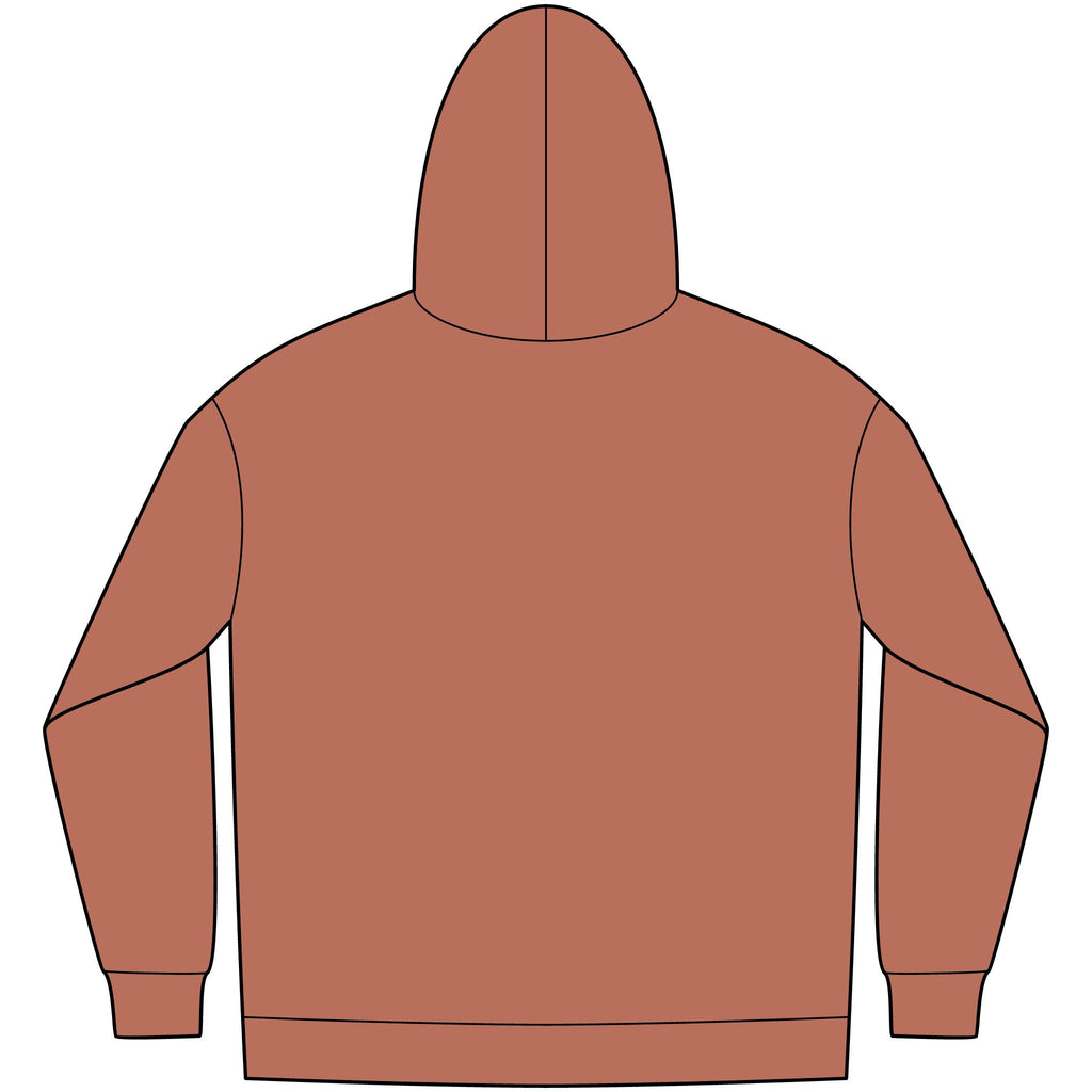 Embroidered Initials Hoodie — Personalized 'TJ' Men's Fleece Hoodie