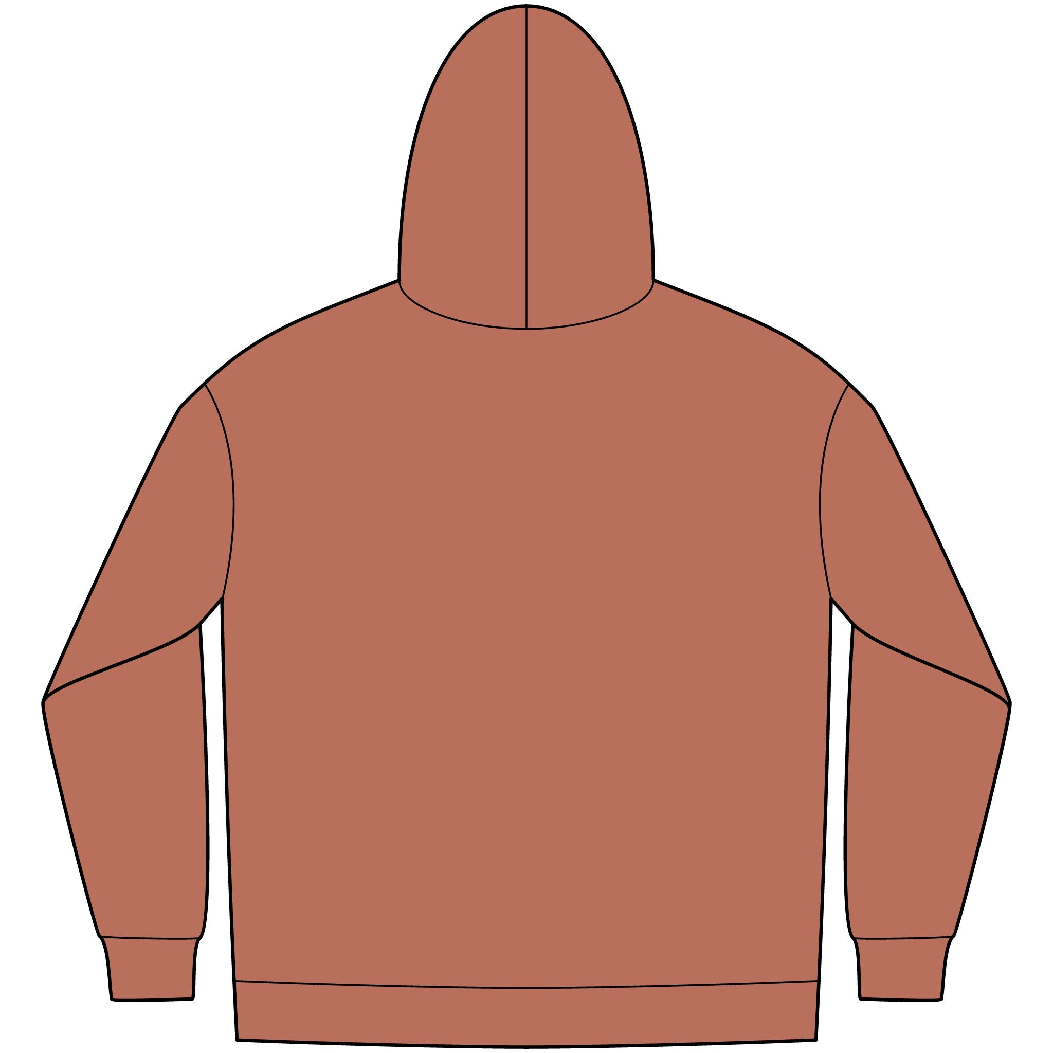 Embroidered Initials Hoodie — Personalized 'TJ' Men's Fleece Hoodie