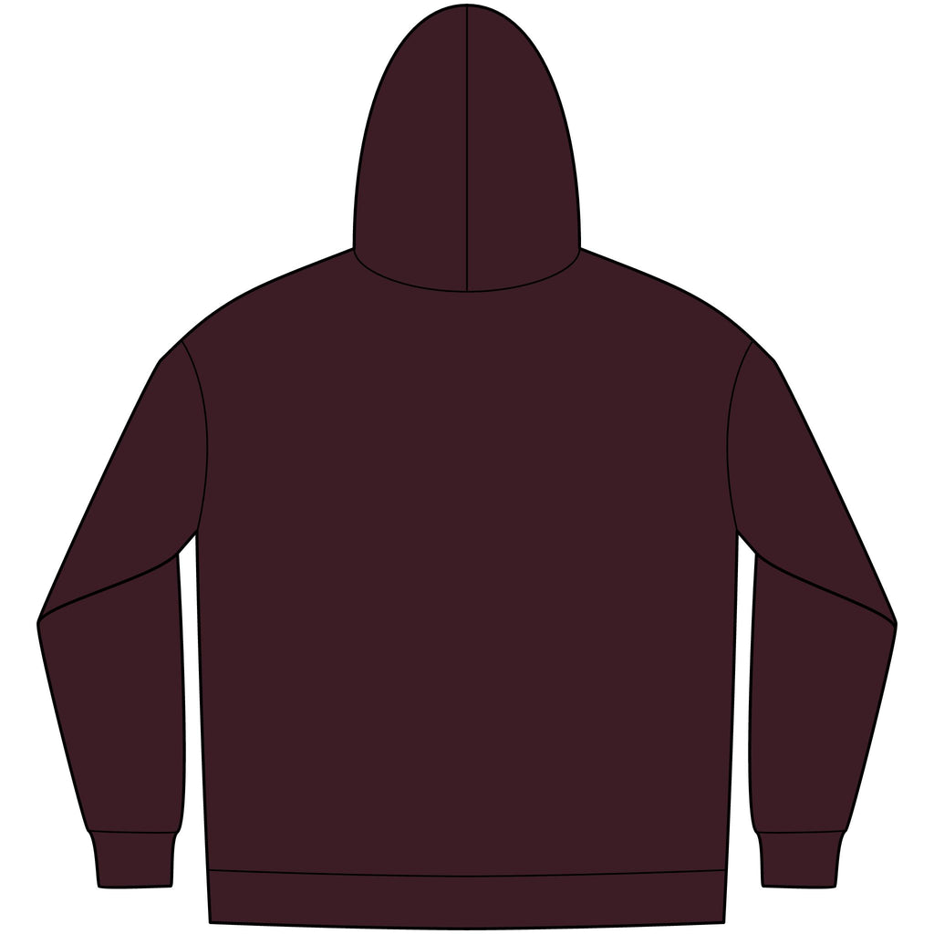 Embroidered Initials Hoodie — Personalized 'TJ' Men's Fleece Hoodie