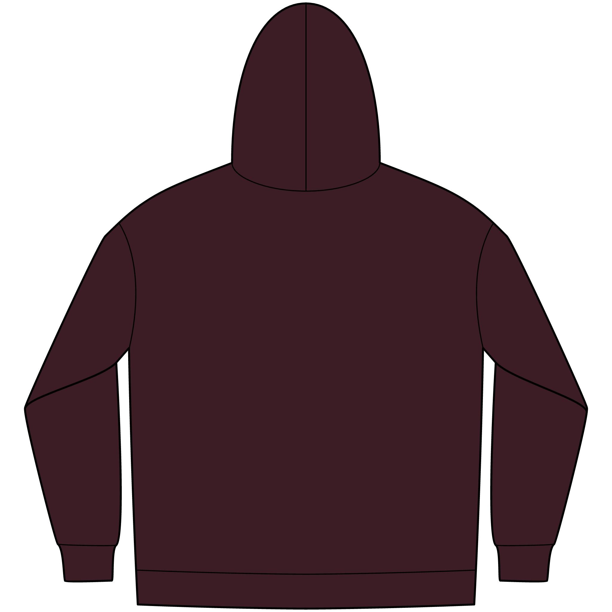 Embroidered Initials Hoodie — Personalized 'TJ' Men's Fleece Hoodie