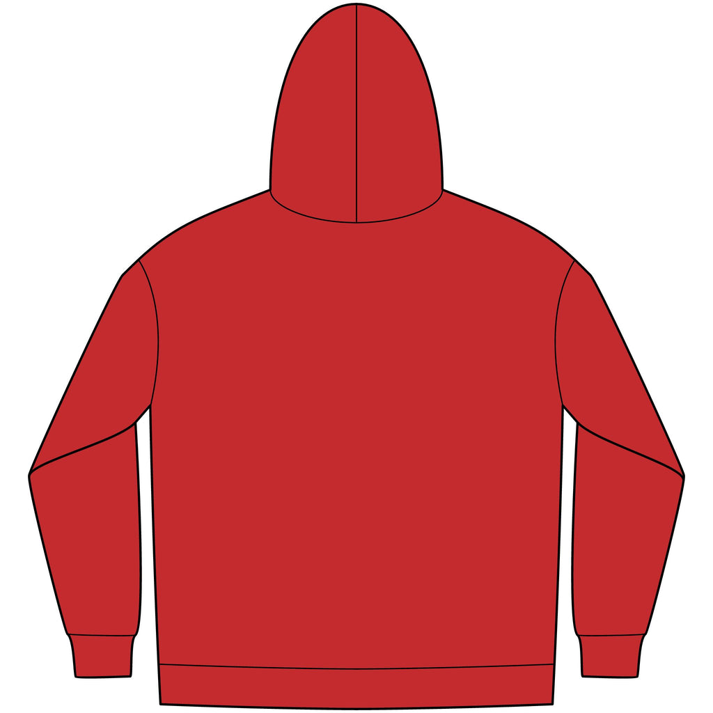 Embroidered Initials Hoodie — Personalized 'TJ' Men's Fleece Hoodie
