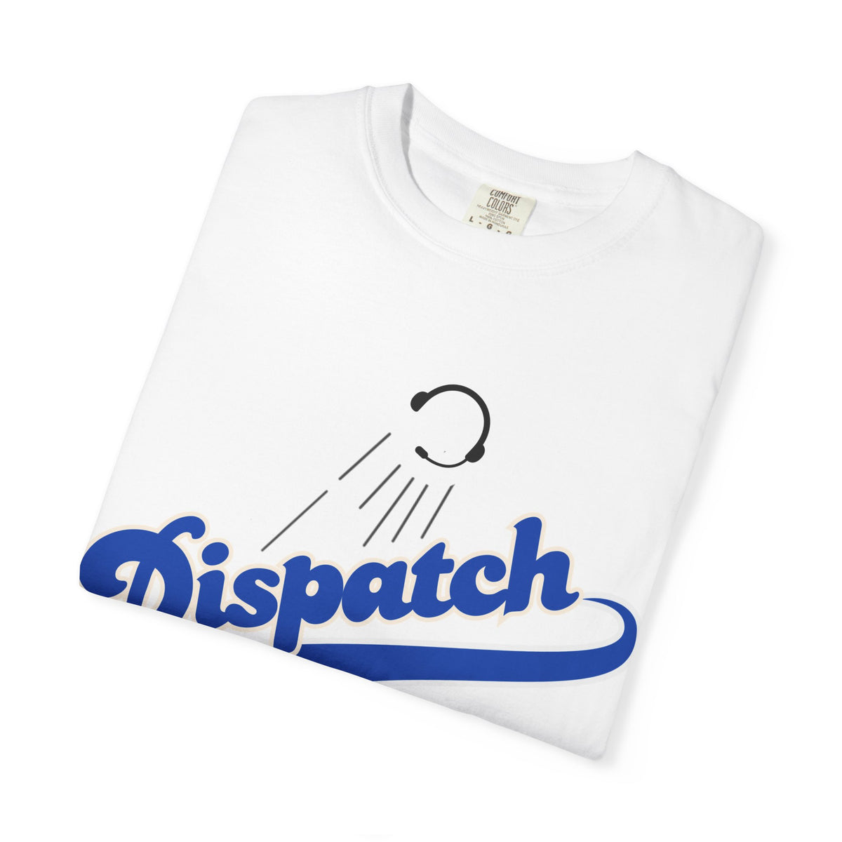Dispatchers 911 Baseball-Style T-Shirt — Vintage Script Tee for Radio Operators